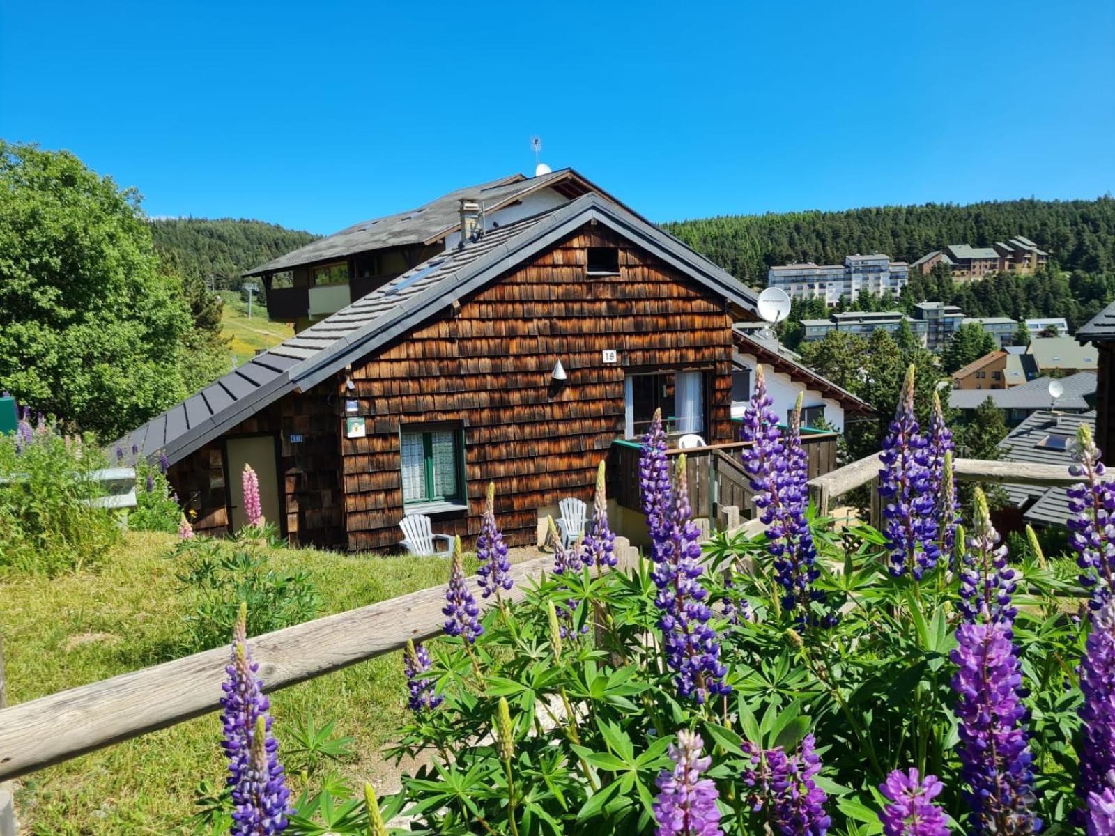 Chalet Les Lupins Bleus Au Pied Des Pistes Font-Romeu Pyrenees 2000 Bolquere Exterior foto